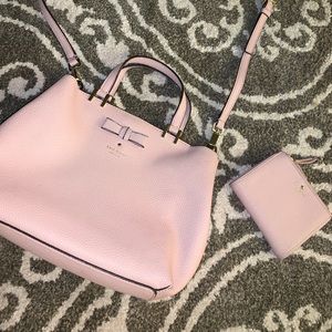 Kate Spade Light Pink Crossbody With Wallet